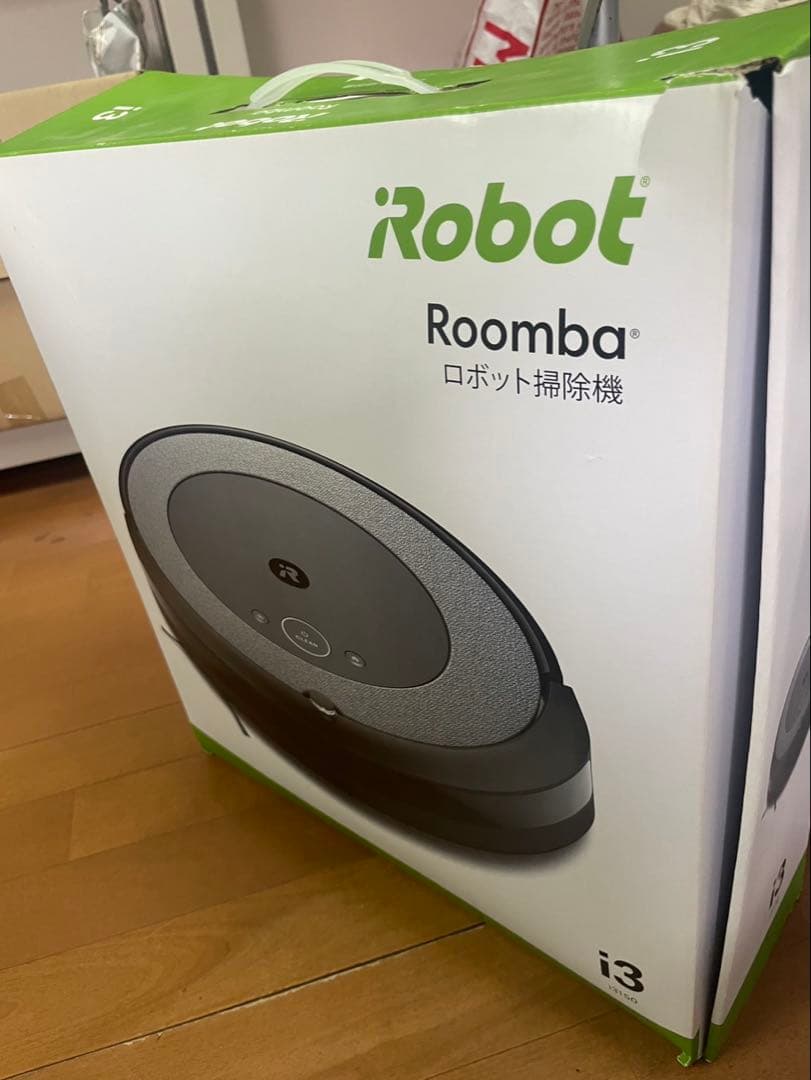 ❷未使用 ルンバi3 Robot ロボット掃除機ブラック 通電確認済み
