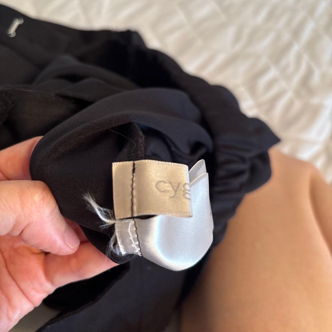 最終値下げ　cygne シーニュフリルパンツ Marcelle ブラック 1新品