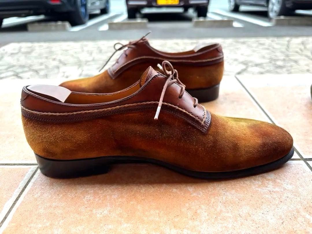 Berluti スウェードシューズ 純正シューツリー付き