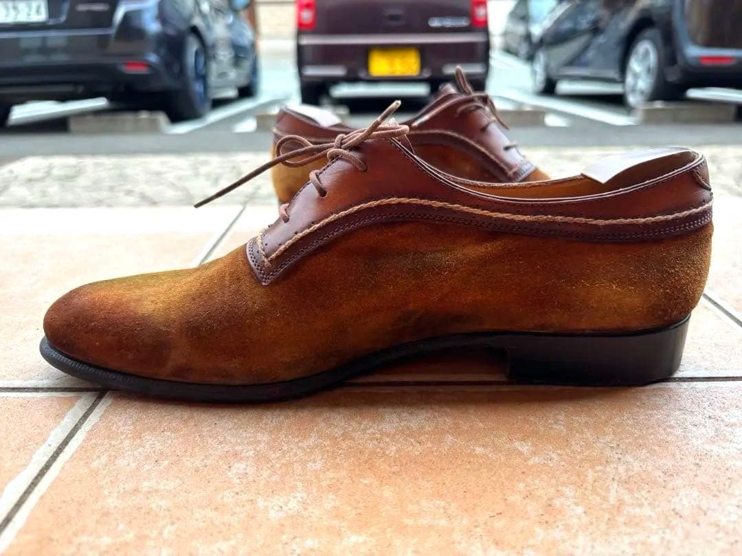Berluti スウェードシューズ 純正シューツリー付き