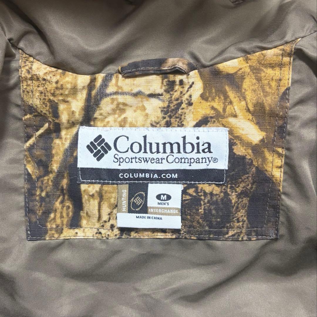 Columbia カモフラージュ ダウンジャケット リアルツリー コロンビア