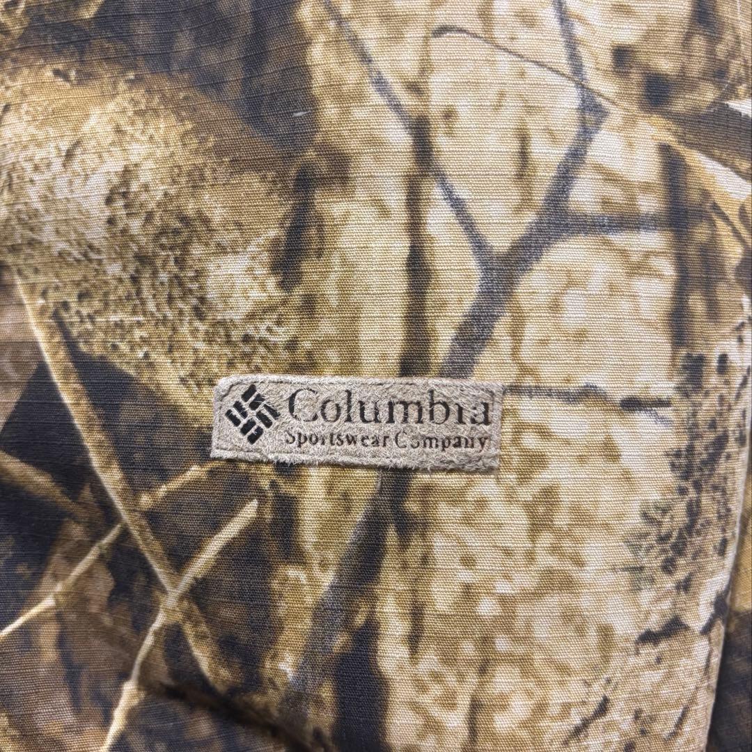 Columbia カモフラージュ ダウンジャケット リアルツリー コロンビア