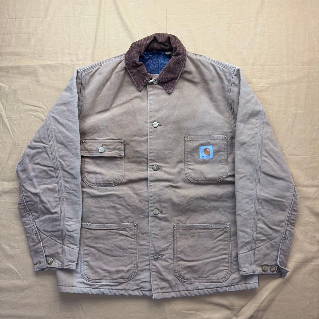 80s carhartt カーハート　チョアコート　ミシガンチョア ブラウン
