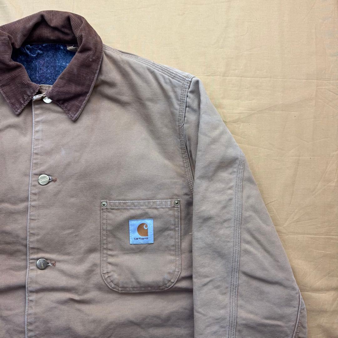80s carhartt カーハート　チョアコート　ミシガンチョア ブラウン
