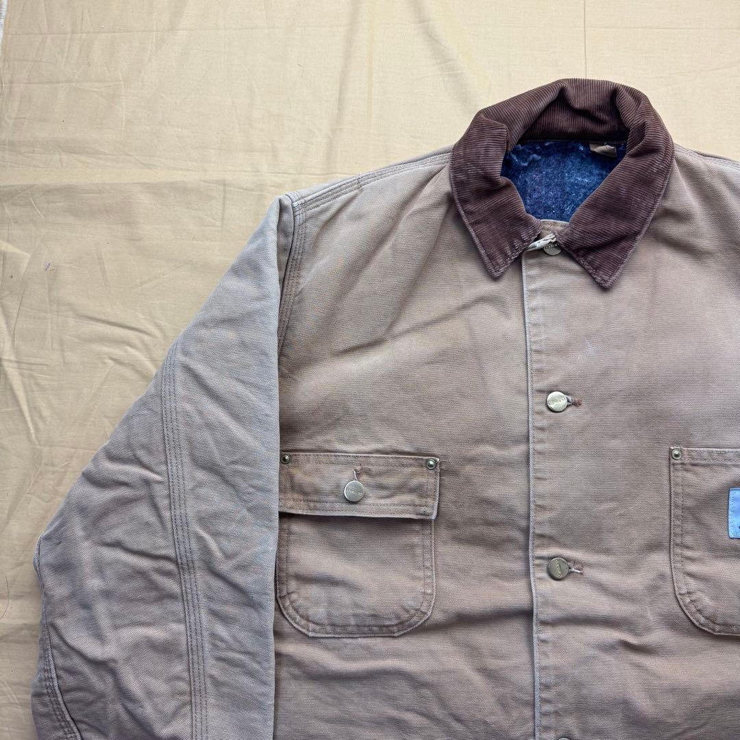 80s carhartt カーハート　チョアコート　ミシガンチョア ブラウン