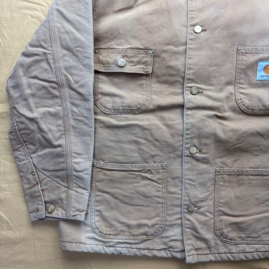 80s carhartt カーハート　チョアコート　ミシガンチョア ブラウン