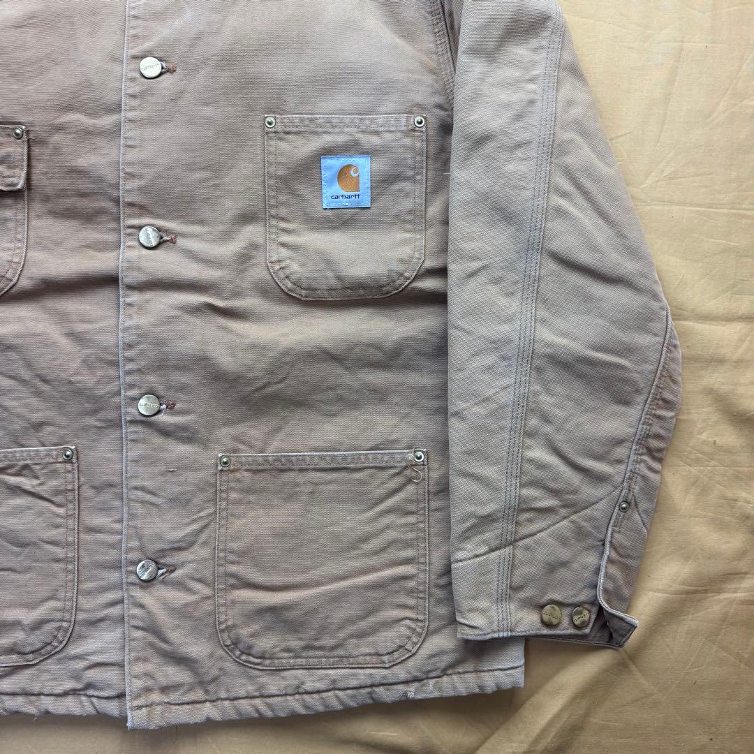 80s carhartt カーハート　チョアコート　ミシガンチョア ブラウン