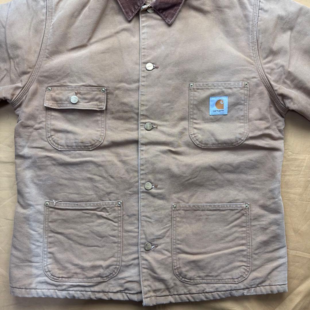 80s carhartt カーハート　チョアコート　ミシガンチョア ブラウン