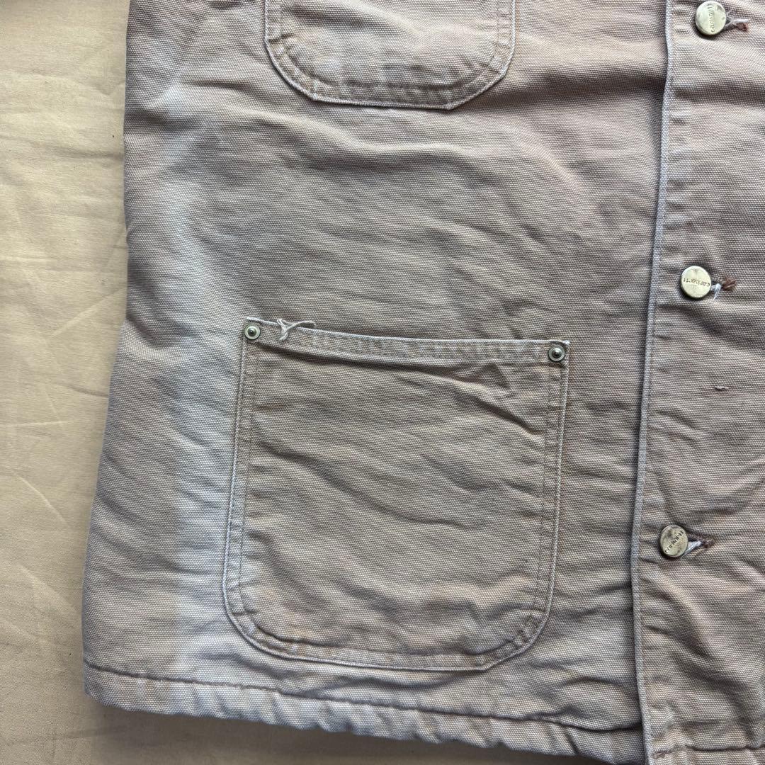 80s carhartt カーハート　チョアコート　ミシガンチョア ブラウン