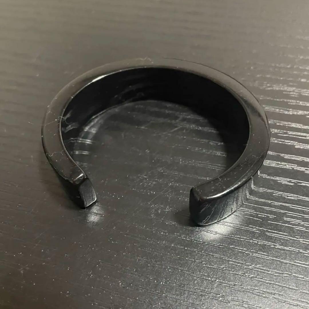 Dior スタッズ バングル　ブラック