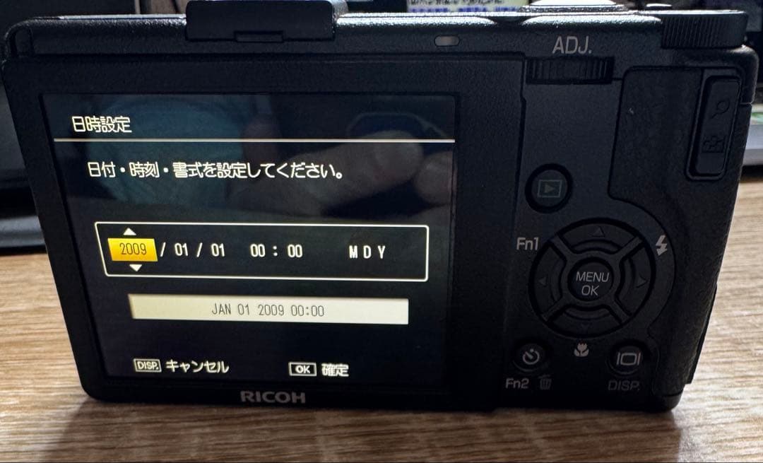 RICOH GR DIGITALⅢ（ショット数585回）