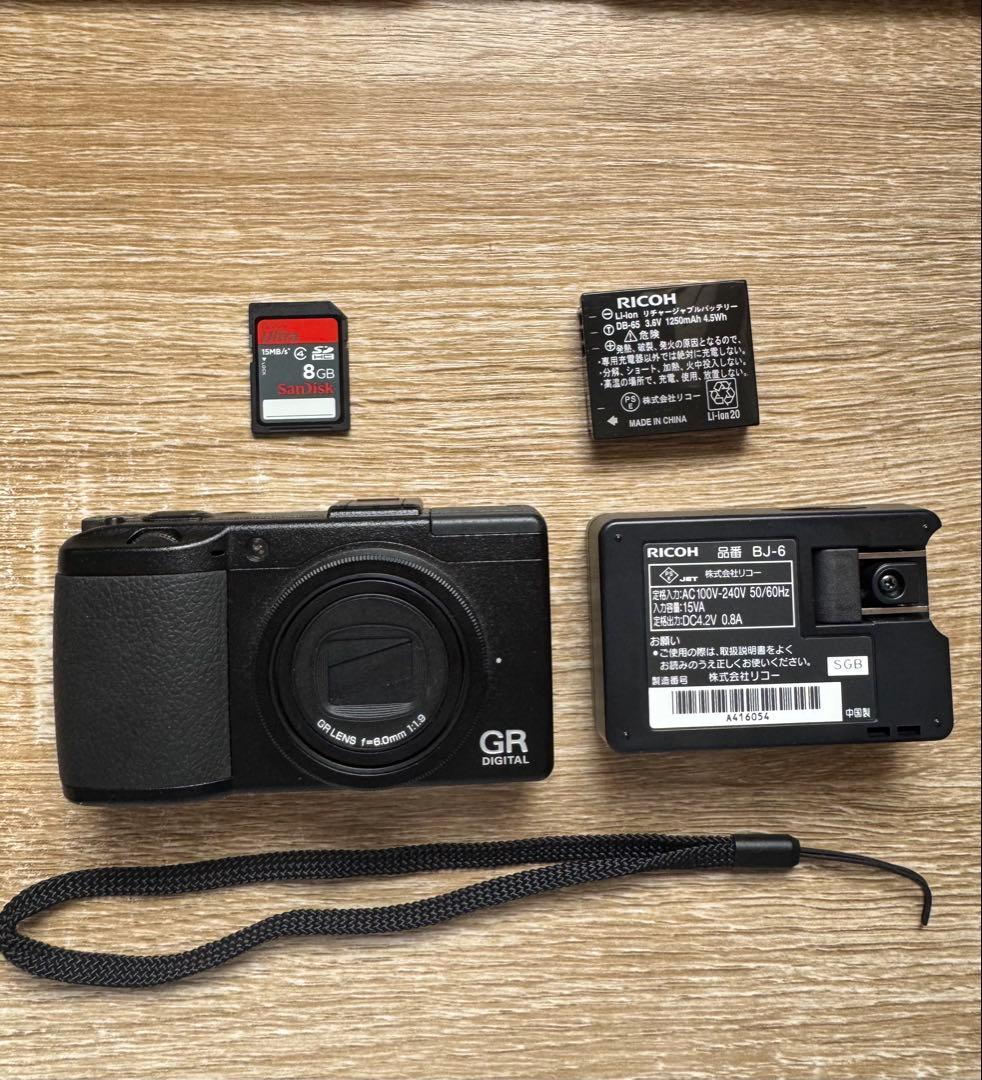 RICOH GR DIGITALⅢ（ショット数585回）