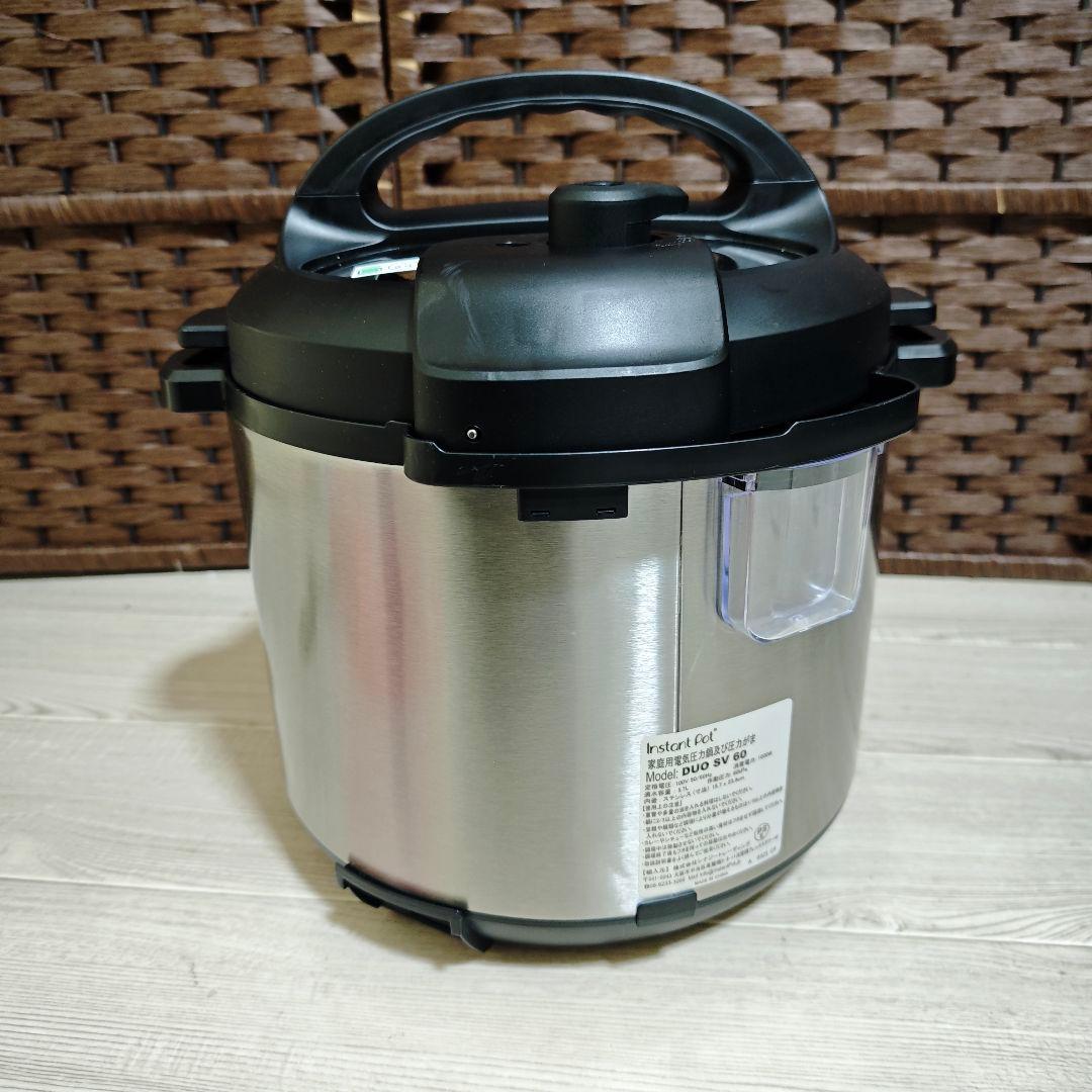 【美品】Instant Pot 電気圧力鍋 Duo SV 60 5.7L