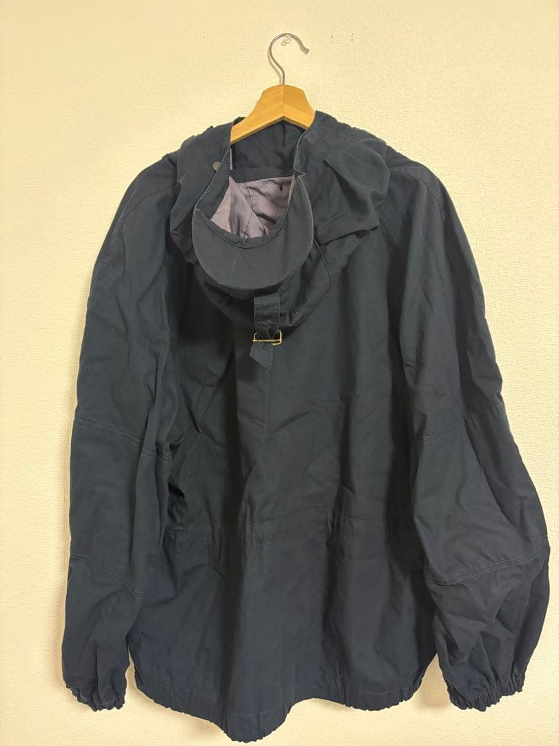 【美品】WAIPER INC.ロイヤルネイビースモックパーカー