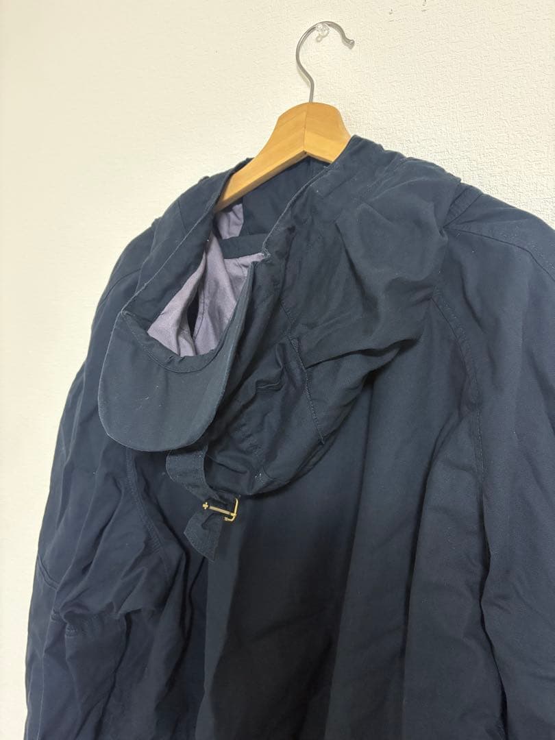 【美品】WAIPER INC.ロイヤルネイビースモックパーカー