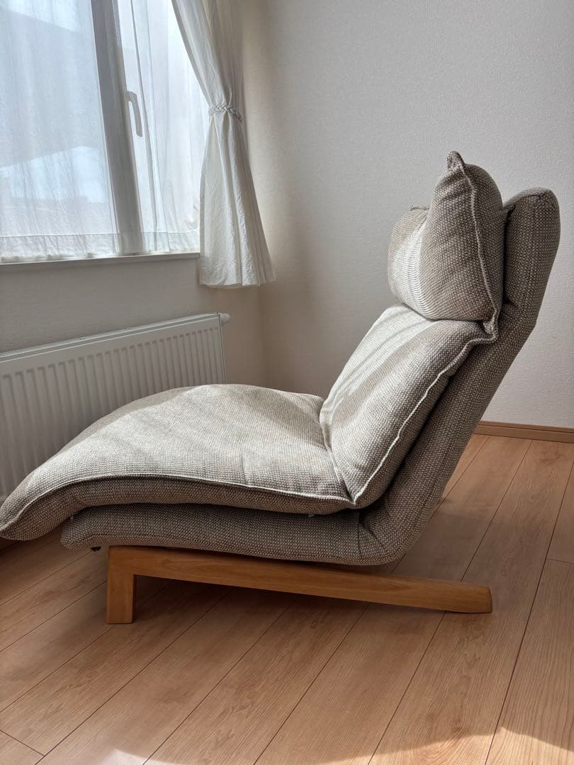 無印良品　ハイバックリクライニングソファ　1シーター　新品カバー付き