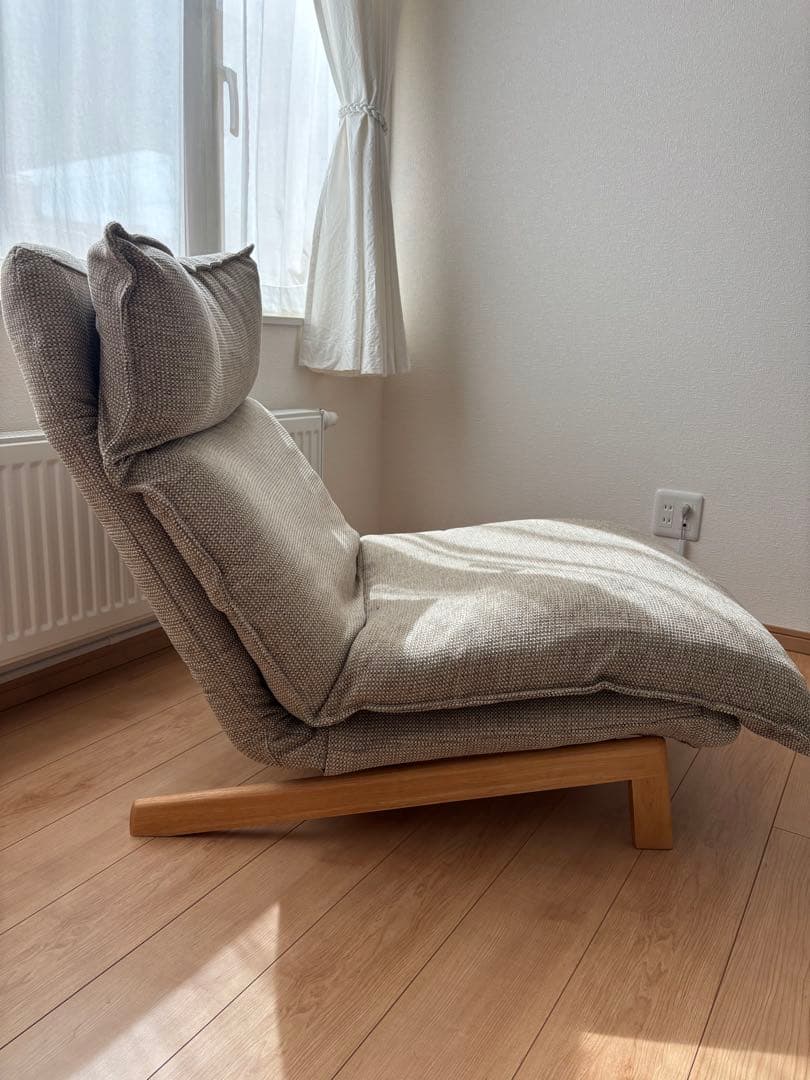 無印良品　ハイバックリクライニングソファ　1シーター　新品カバー付き