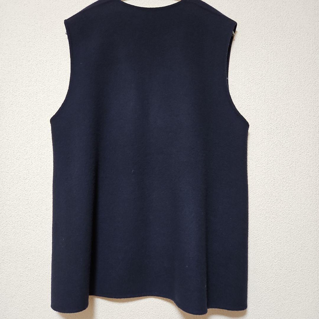 UNITED ARROWS ウール90%　リバーシブルベスト