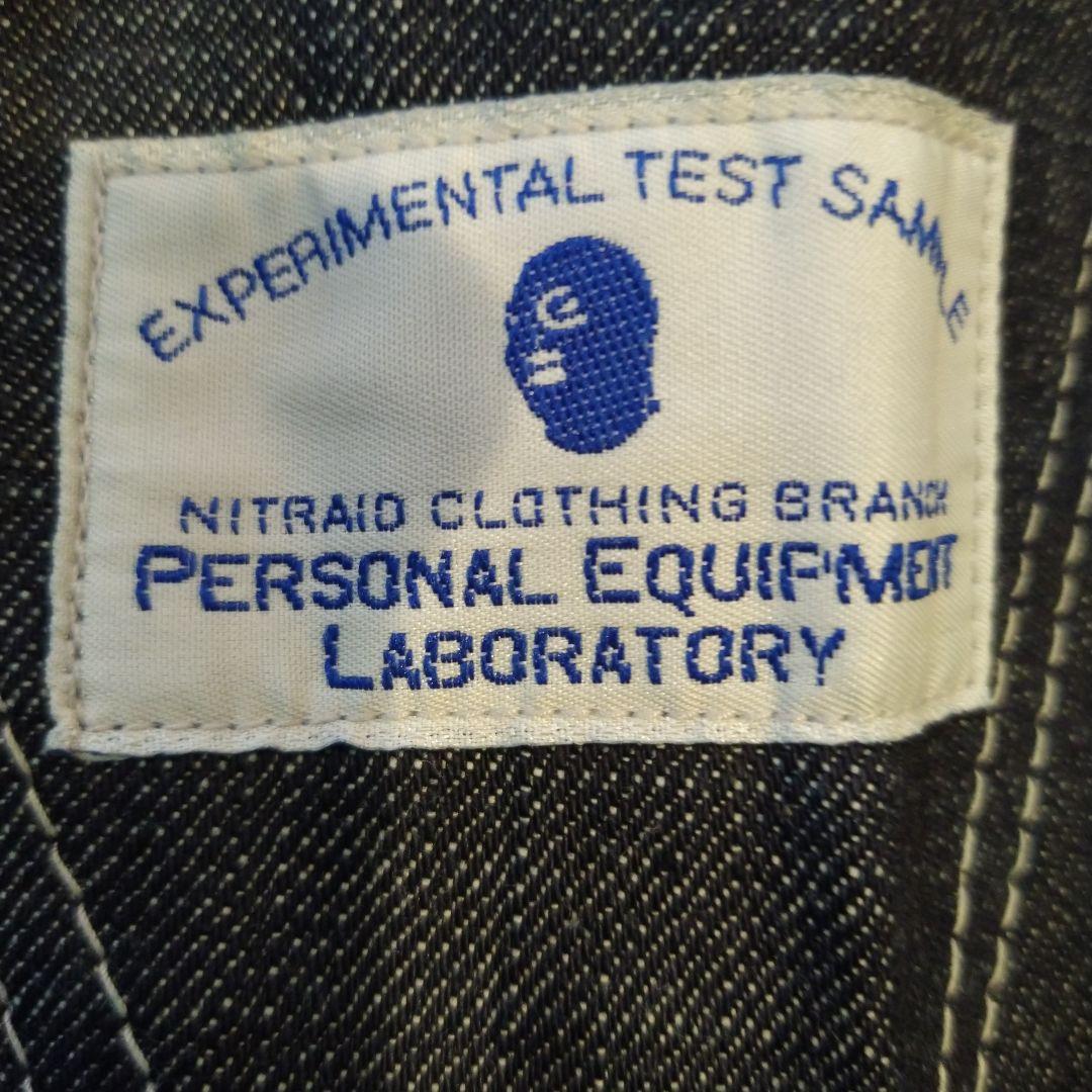 美品　激レア　nitraid デニム オーバーオール L