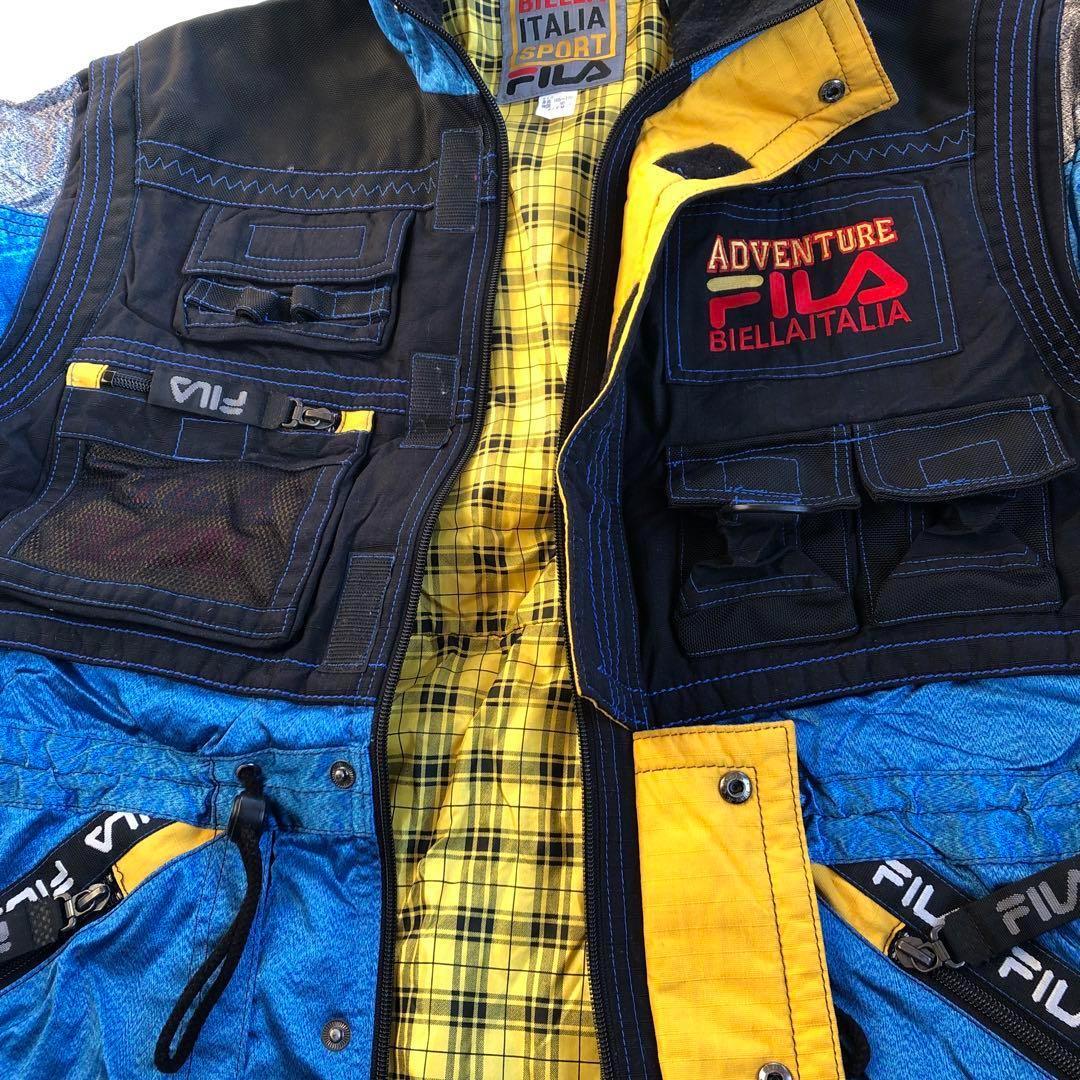 FILAスキーウェア　上M、下L　メンズ