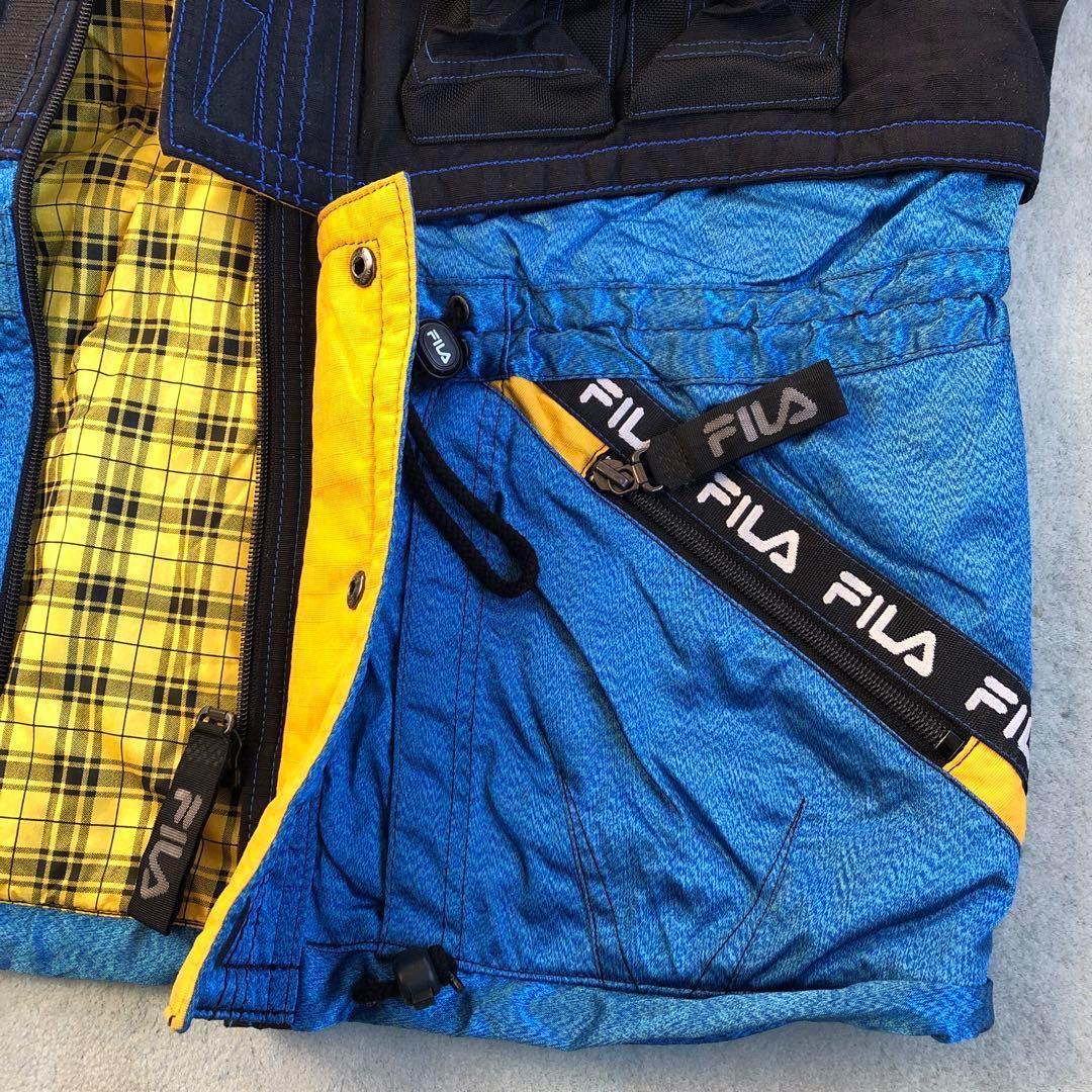 FILAスキーウェア　上M、下L　メンズ