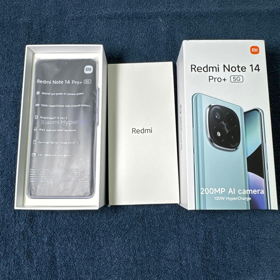 スマートフォン本体 Xiaomi Redmi Note 14 Pro+ 5G 12GB/512GB