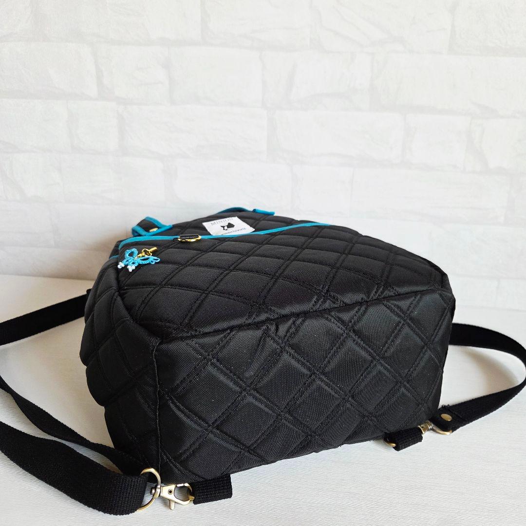 えり様　3way リュック(M)　ナイロンオックスキルト　ハンドメイド