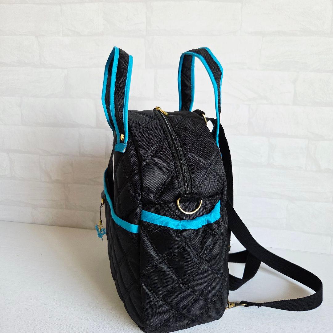 えり様　3way リュック(M)　ナイロンオックスキルト　ハンドメイド