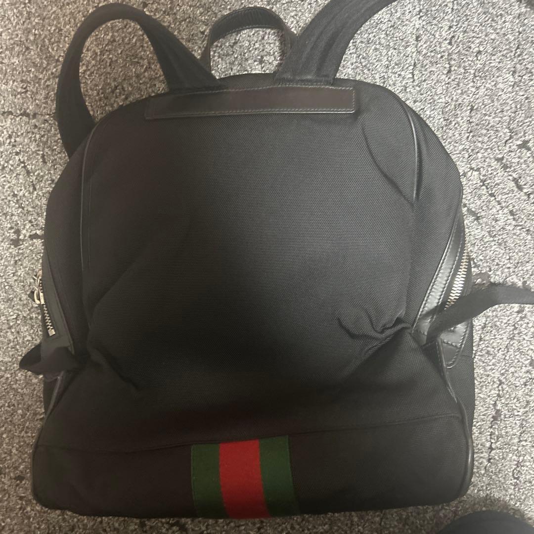Gucci ストライプデザイン リュック