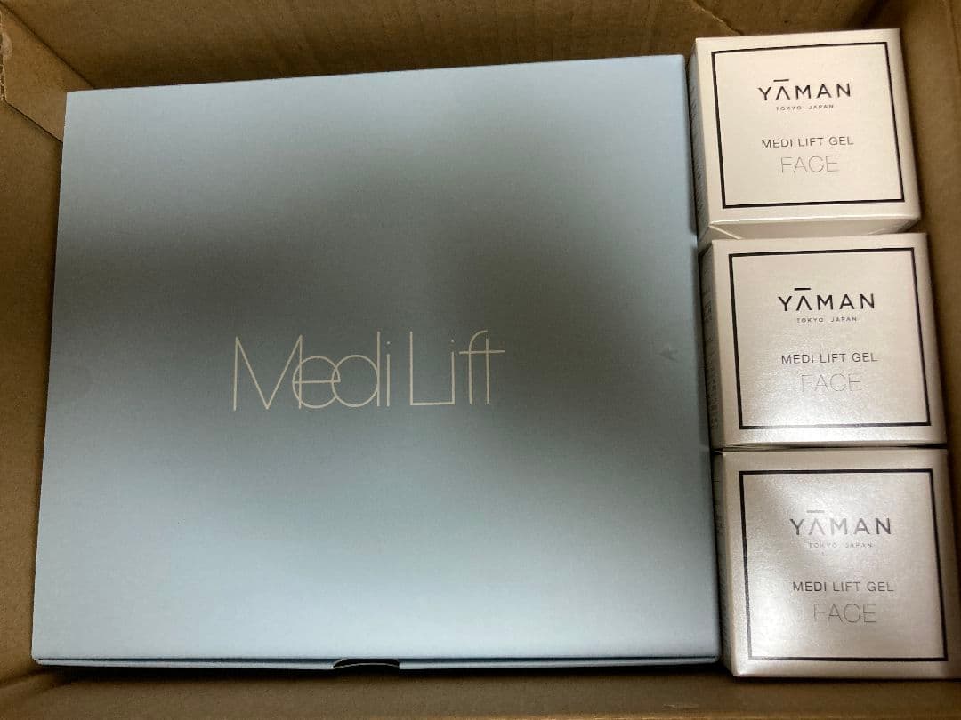 【新品】YAーMAN ヤーマン メディリフト EP-14BB＆ゲル3個
