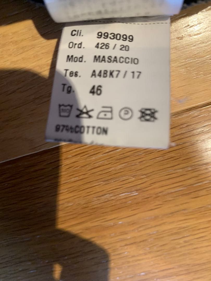 【別注】giabsarchivio / MASACCIO 1プリーツ スラックス