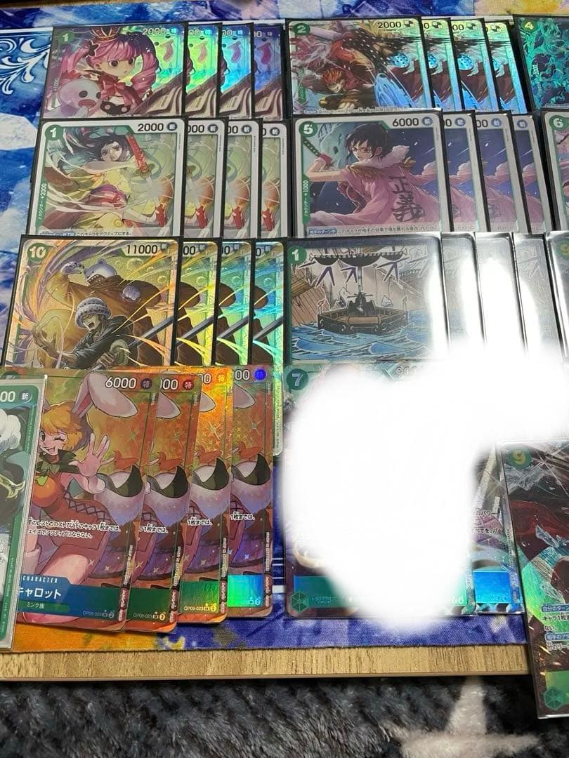 緑ミホーク　フルパラレル　デッキパーツセット