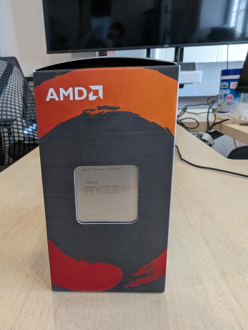 AMD Ryzen 9 5900X 12コア/24スレッド CPU