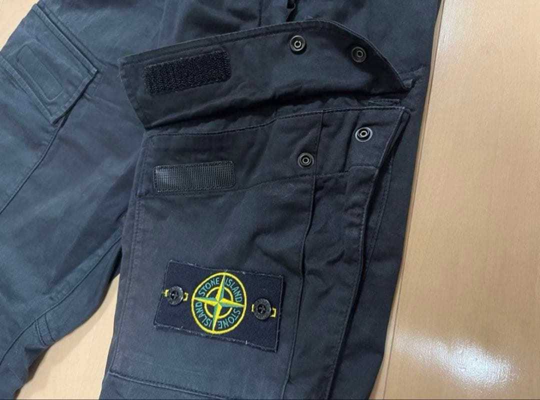 タグ付属 21AW ストーンアイランド カーゴパンツ 751531314 W30