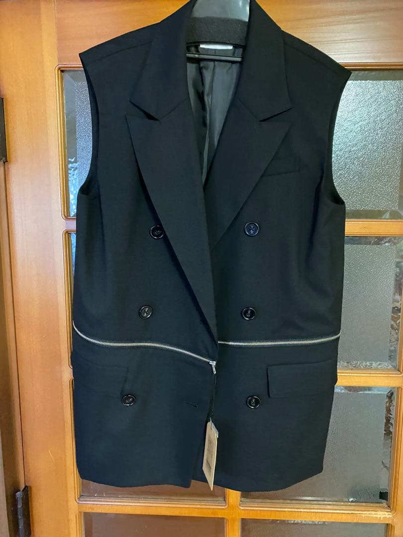 ANIECAアニーカ ジップテーラードベスト未使用