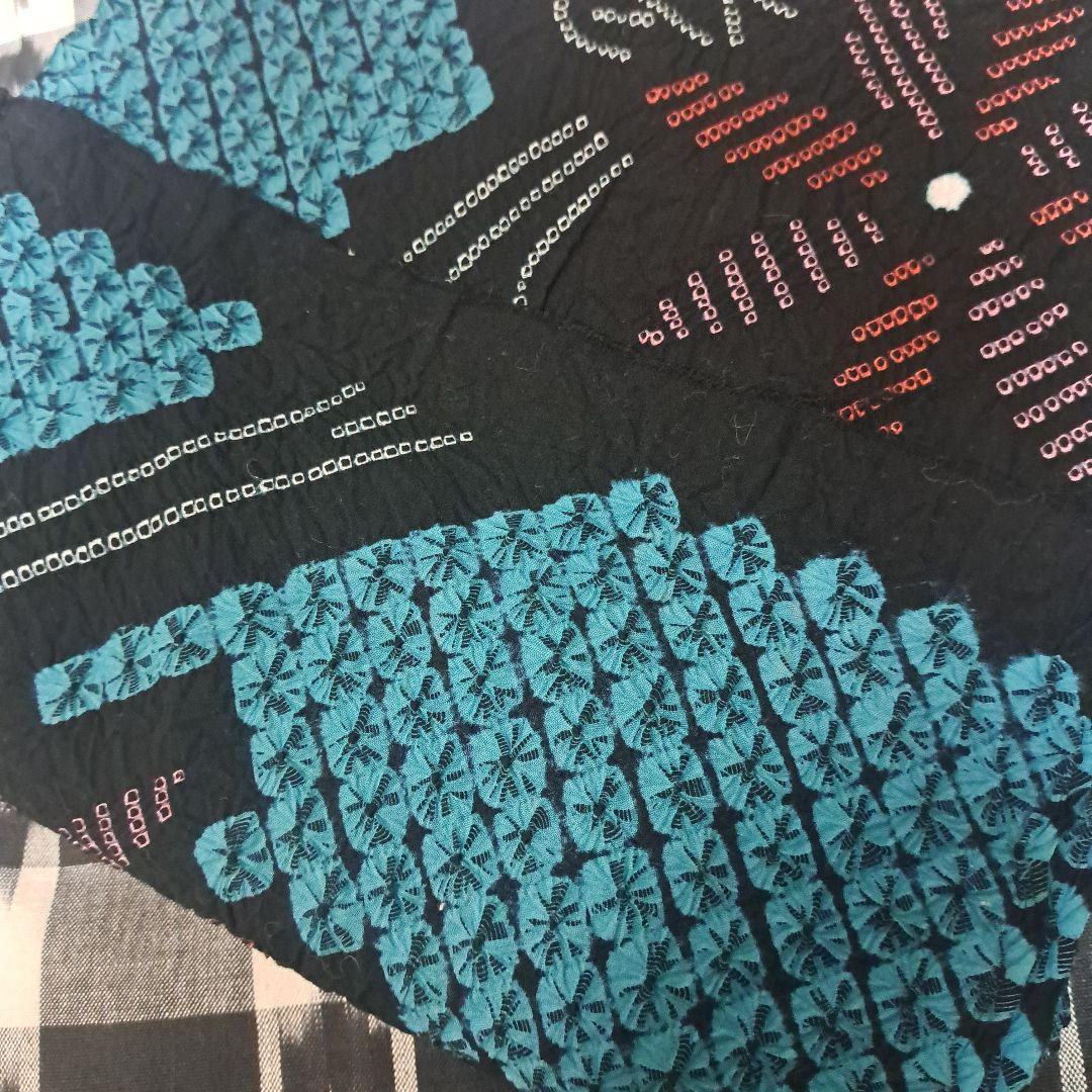 有松絞り 反物 木綿 絞り浴衣