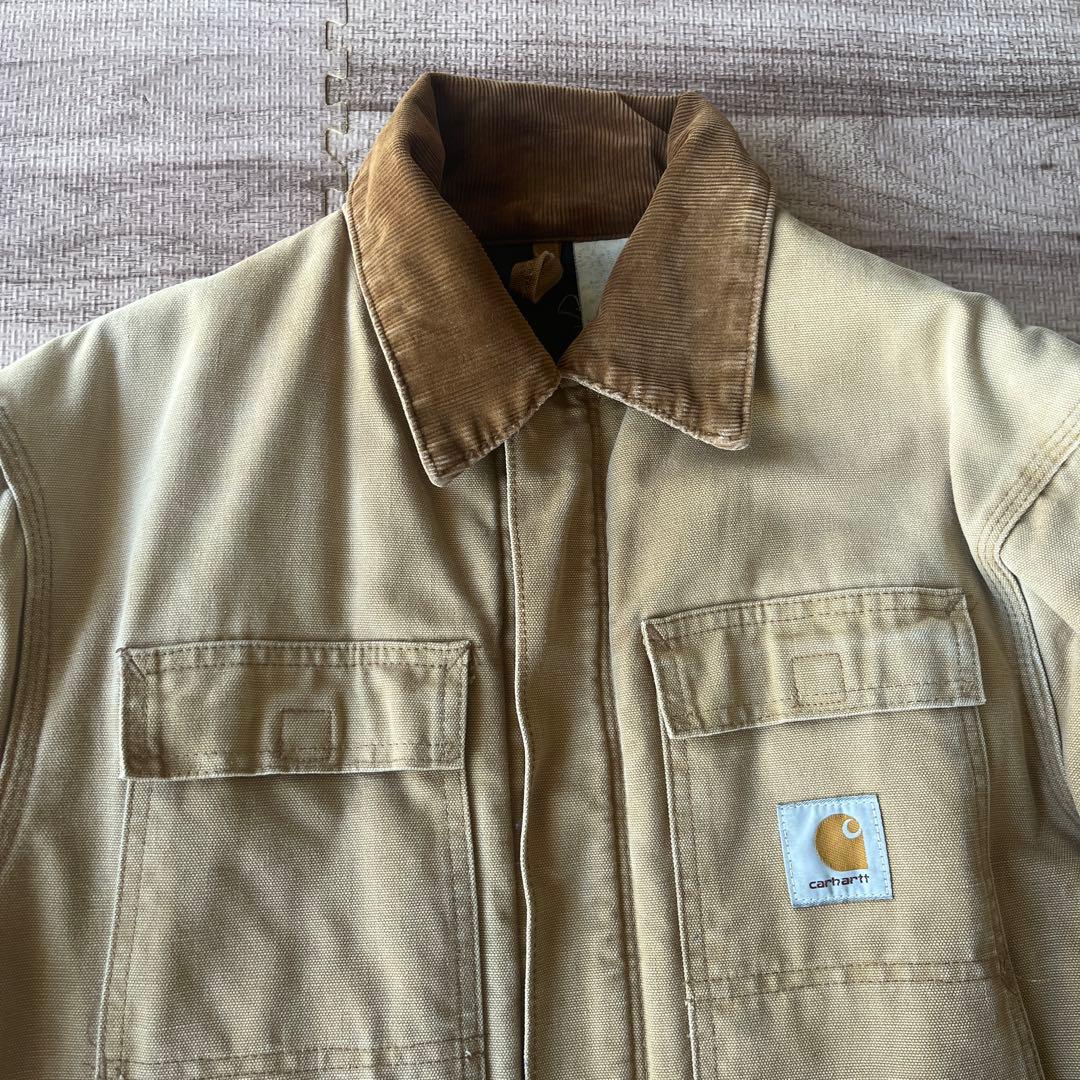 Carhartt ベージュ カバーオール　トラディショナルコート