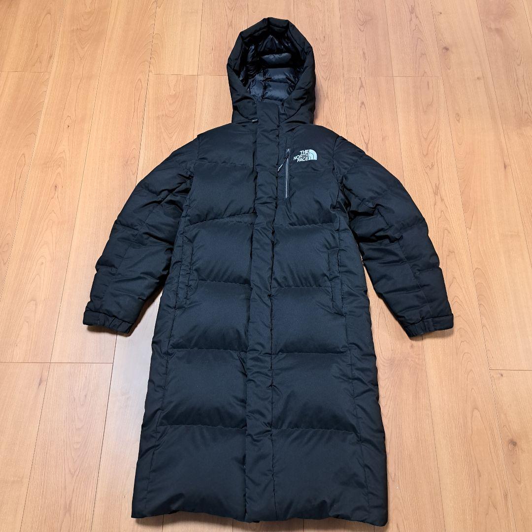 【大人気】ノースフェイス ロングダウンコートメンズS ドライベント素材