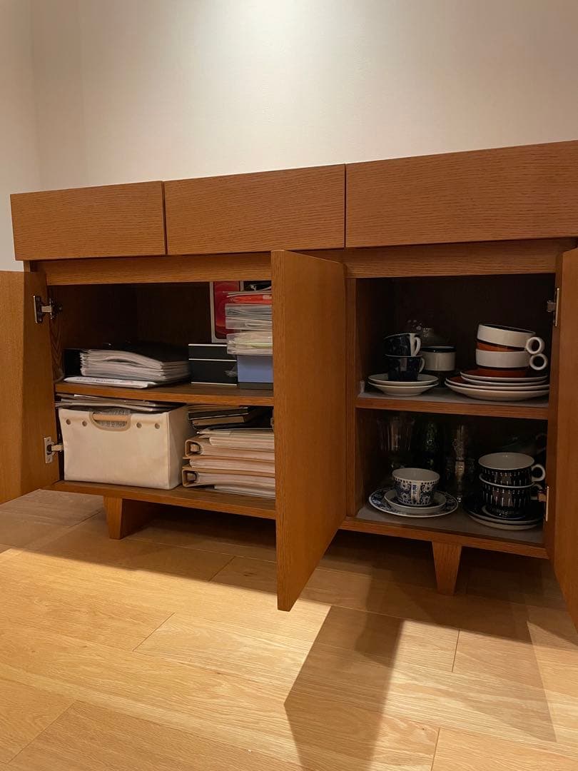 unico キャビネット オーク 北欧テイスト ウニコ