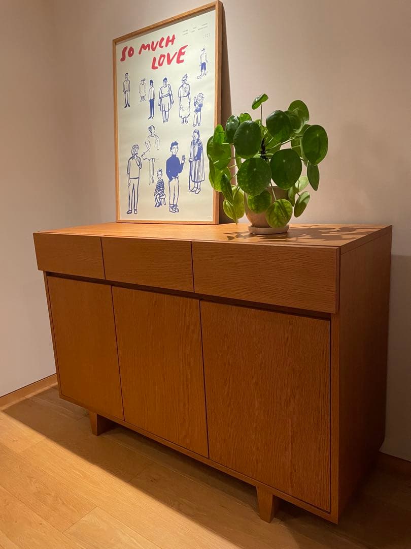 unico キャビネット オーク 北欧テイスト ウニコ