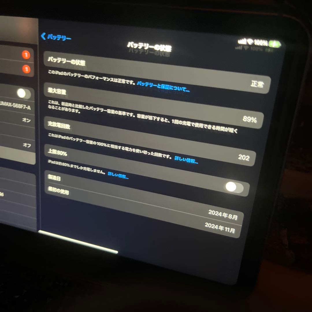 iPad mini 第7世代128gb WiFiセルラー 美品