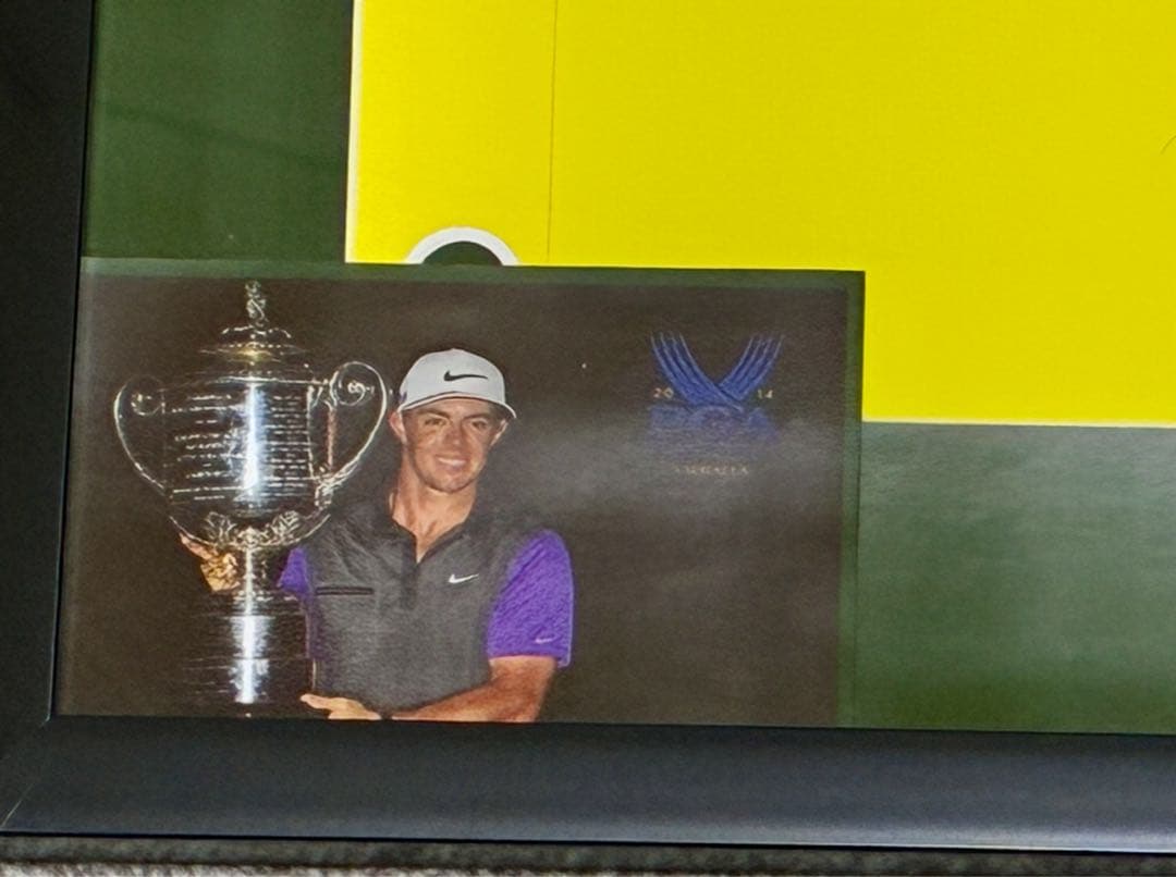 SALE！ローリーマキロイグランドスラム２０２５年マスターズ直筆サイン鑑定書付