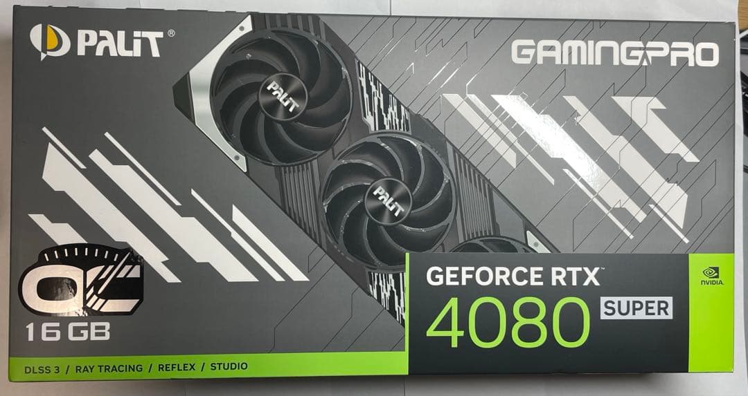 グラフィックボード・グラボ・ビデオカード PALIT GeForce RTX 4080 SUPER GAMINGPRO