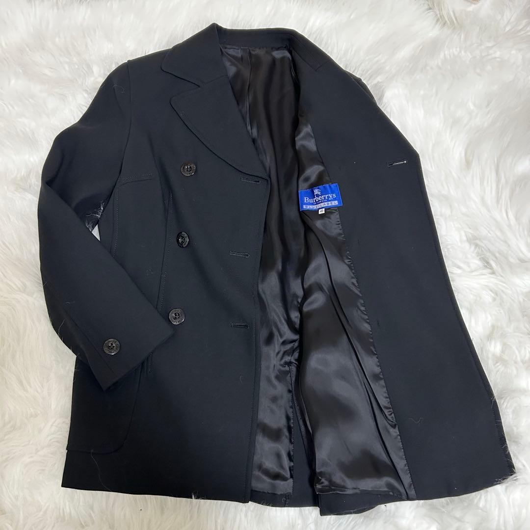 【美品】Burberrys BLUE LABEL／テーラードコート／ダブル／40