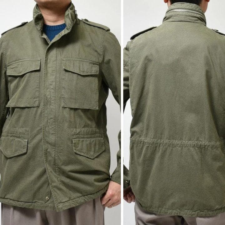 希少✨️アスペジ GIUB ミニフィールド M-65 M 紺 コットンツイル