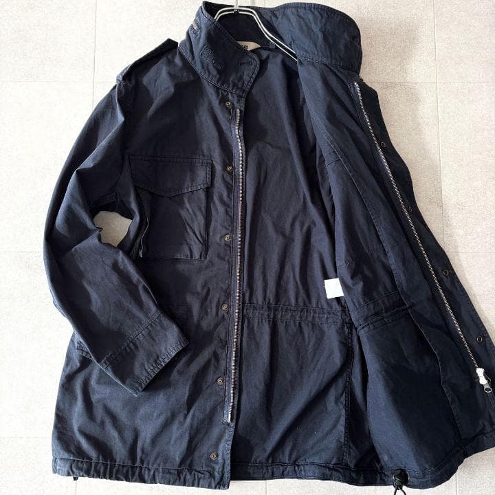 希少✨️アスペジ GIUB ミニフィールド M-65 M 紺 コットンツイル