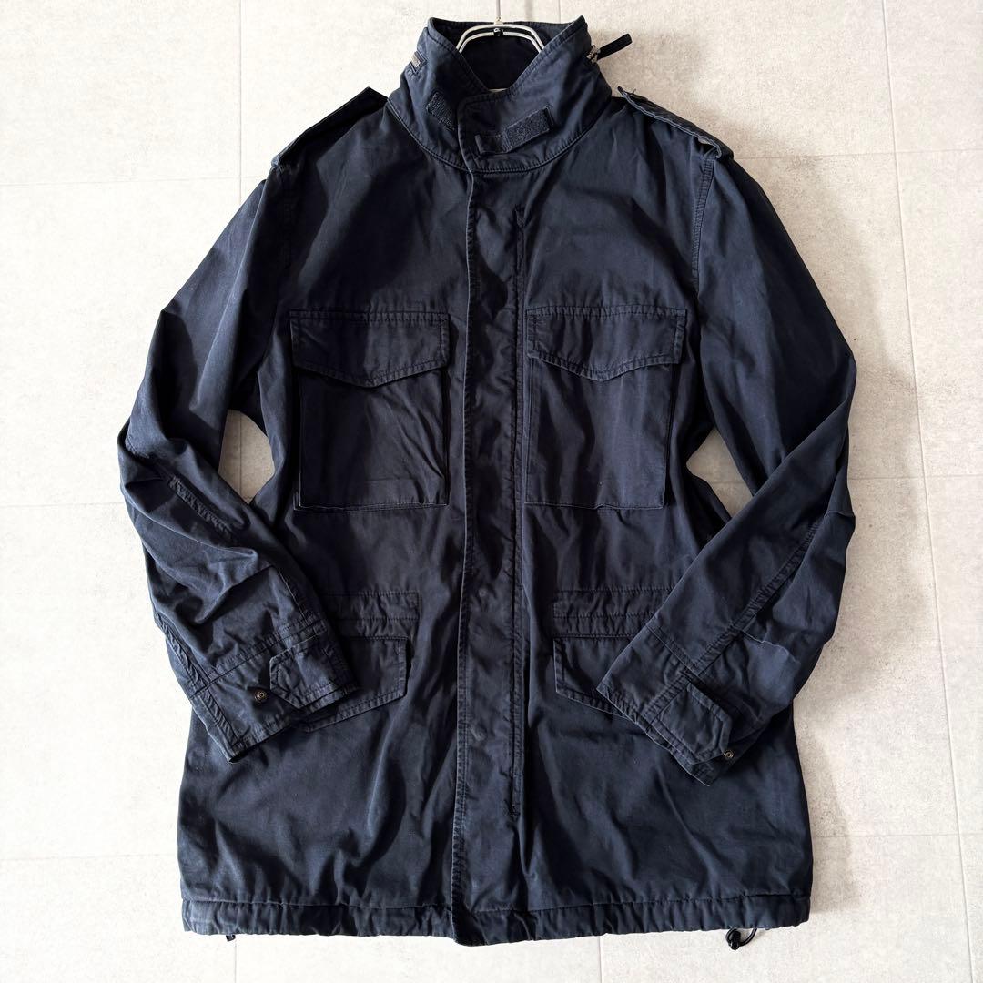 希少✨️アスペジ GIUB ミニフィールド M-65 M 紺 コットンツイル