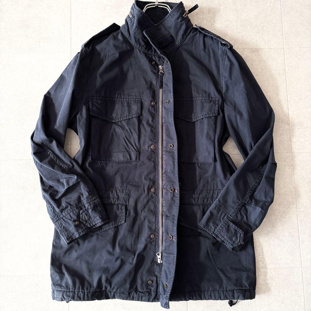 希少✨️アスペジ GIUB ミニフィールド M-65 M 紺 コットンツイル