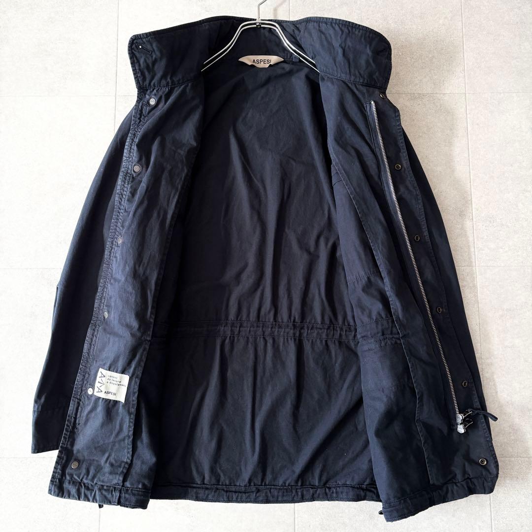 希少✨️アスペジ GIUB ミニフィールド M-65 M 紺 コットンツイル