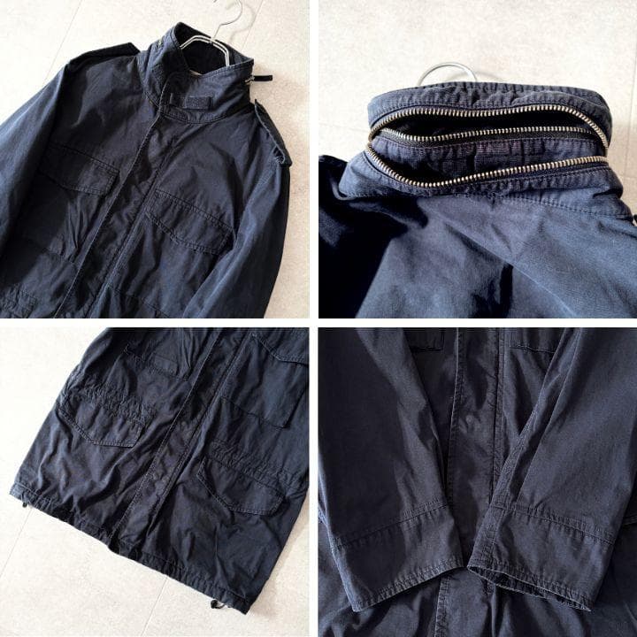 希少✨️アスペジ GIUB ミニフィールド M-65 M 紺 コットンツイル